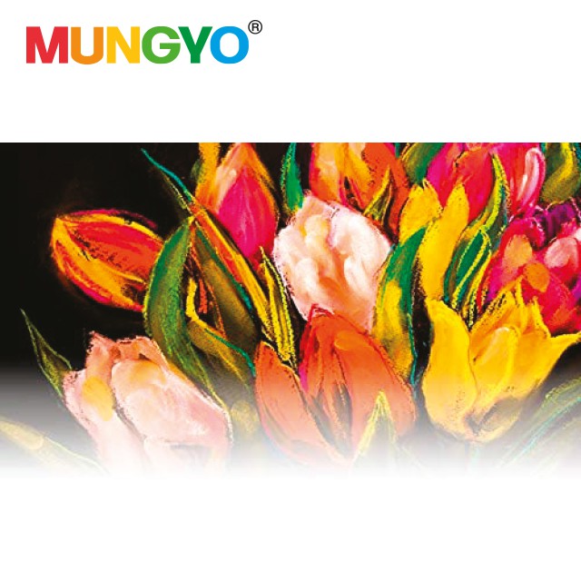 mungyo-กระดาษpastel-dark-pastel-paper-dark-1-เล่ม