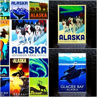 ภาพหน้าปกสินค้าแม่เหล็กติดตู้เย็น อลาสกา อเมริกา อะครีลิค ขนาด 2 × 3 นิ้ว Acrylic Fridge Magnet Alaska {มีอีกหลายประเทศ หลายแบบ} ที่เกี่ยวข้อง