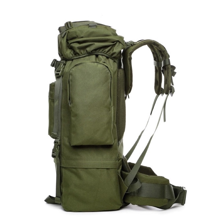 เป้backpackจุ65l-รุ่นหนา-900d-กระเป๋าใบใหญ่เดินทางโครงเหล็ก-เป้ทหารเดินป่า