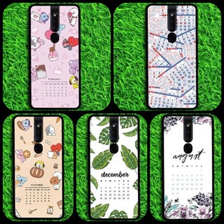 เคส เคสมือถือ เคสโทรศัพท์ ปฏิทิน มกรา กุมภา Oppo A93  Oppo Reno4F Oppo Reno4 Lite Oppo F17 Pro ใช้เคสเดียวกันจ้า