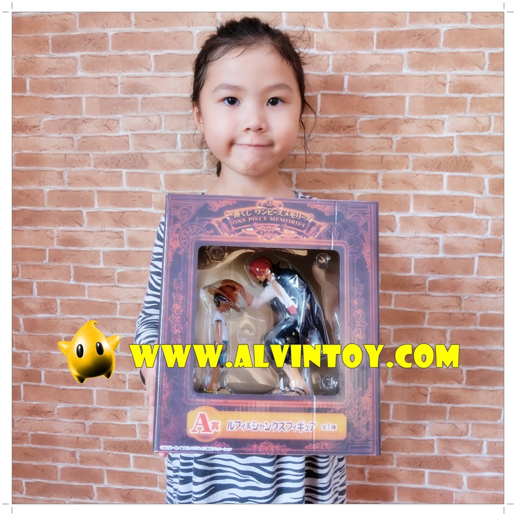 ฟิกเกอร์-one-piece-luffy-amp-shanks-วันพีช-ลูฟี่-แชงคูส-ขนาดความสูง-10-15-cm-ผลิตจาก-pvc-คุณภาพดี