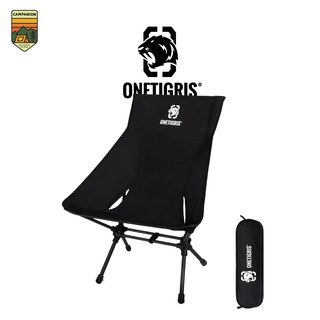 Onetigris Promenade Camping Chair 03 Onetigris เก้าอี้พับทรงสูง รุ่น03 สีดำ *มีประกัน (CE-ZDY03-BK)