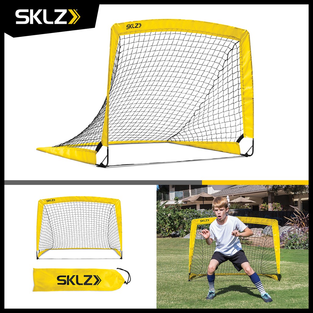 sklz-youth-soccer-net-ประตูโกลฟุตบอล-แบบถอดเก็บได้-ประหยัดพื้นที่-มีถุงสำหรับเก็บ-พกพาสะดวก-เล่นที่ไหนก็ได้