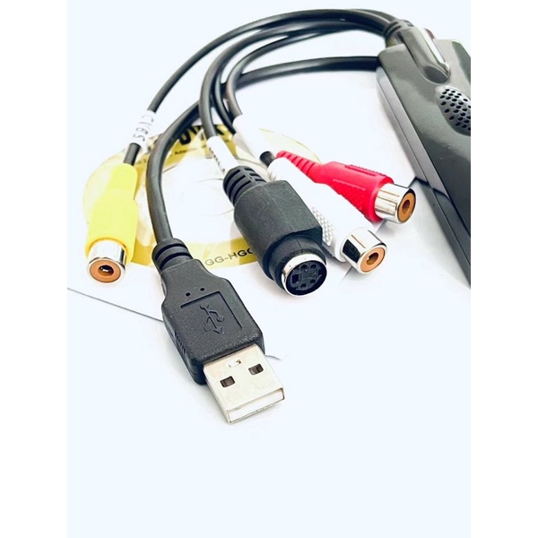 ภาพสินค้าUSB 2.0 วิดีโอเสียง-VHS TO DVD Converter Digital Video Grabber อุปกรณ์ Windows 7, 8,10 จากร้าน khunsua บน Shopee ภาพที่ 3