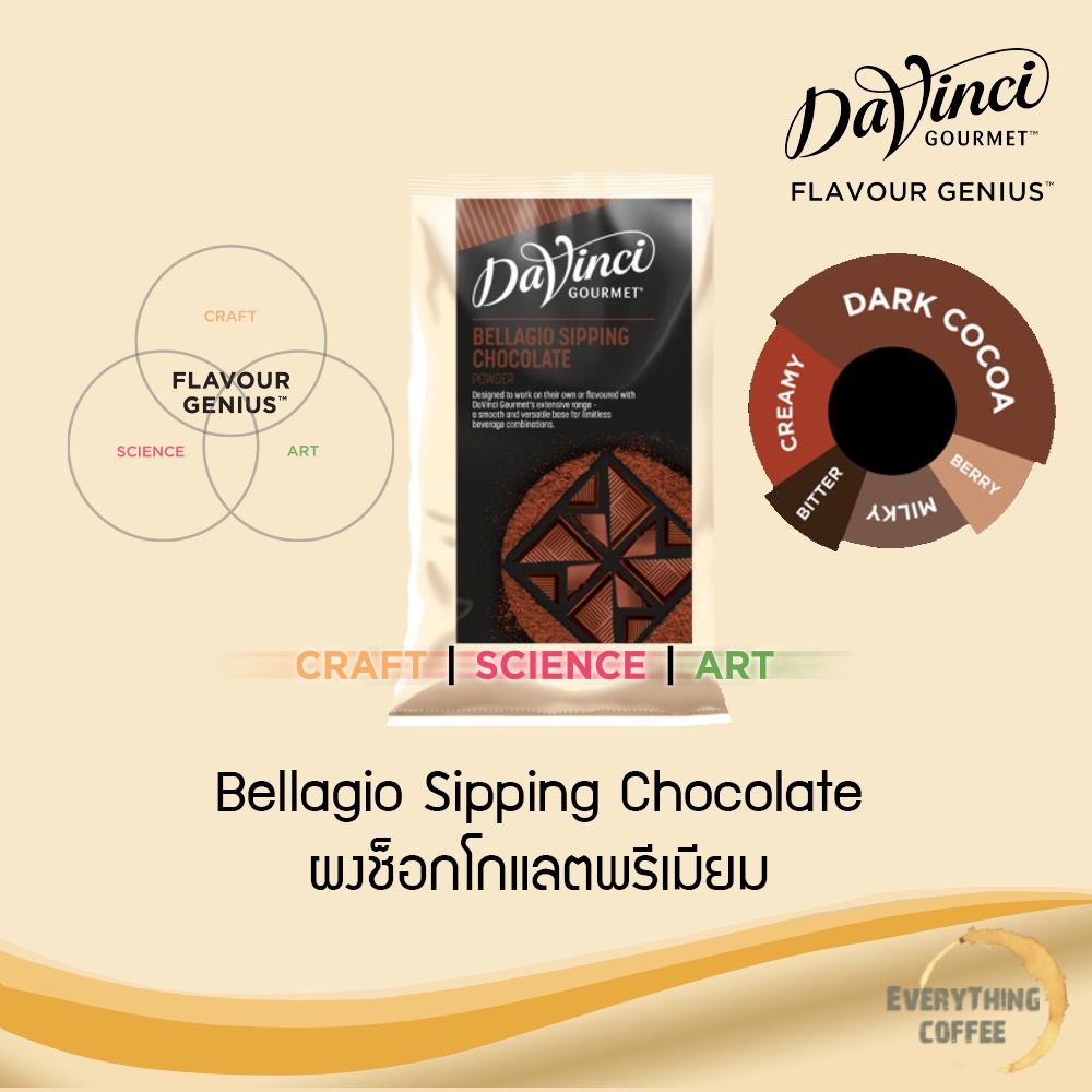 davinci-bellagio-sipping-chocolate-powder-1-kg-ผงช็อกโกแลตพรีเมียม