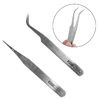 Boom✿ 1 Pc Precision Repair Mounting Tool Electronic Stainless Steel Tweezer
