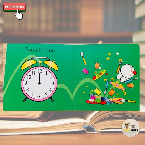 หนังสือมือสอง-basher-go-go-bobo-time-board-book