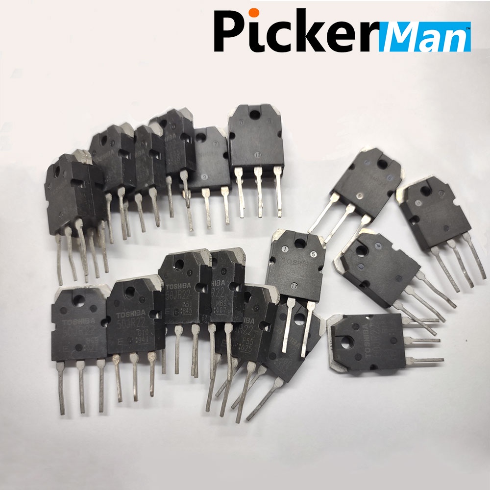 [ขายตามสภาพ] IGBT 50JR22 ของแท้ TOSHIBA ตัดขา 600V TO-3P GT50JR22 ...