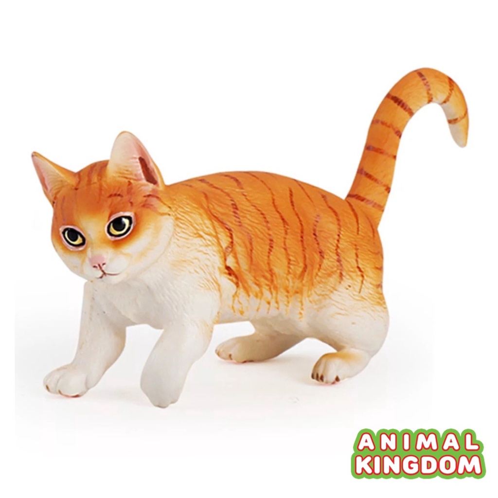 animal-kingdom-โมเดลสัตว์-แมว-ทอง-ขนาด-17-50-cm-จากหาดใหญ่