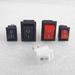 ภาพหน้าปกสินค้าPush Switch สวิตซ์ 2ขา KCD11 / KCD1 3A/6A ที่เกี่ยวข้อง