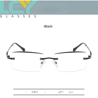 ภาพขนาดย่อของภาพหน้าปกสินค้าLcyy ใหม่ แว่นตา ทรงสี่เหลี่ยม ไร้กรอบ ป้องกันแสงสีฟ้า สําหรับผู้ชาย -0-5.0 (พร้อมส่ง) 779 จากร้าน yangyang888.th บน Shopee ภาพที่ 3