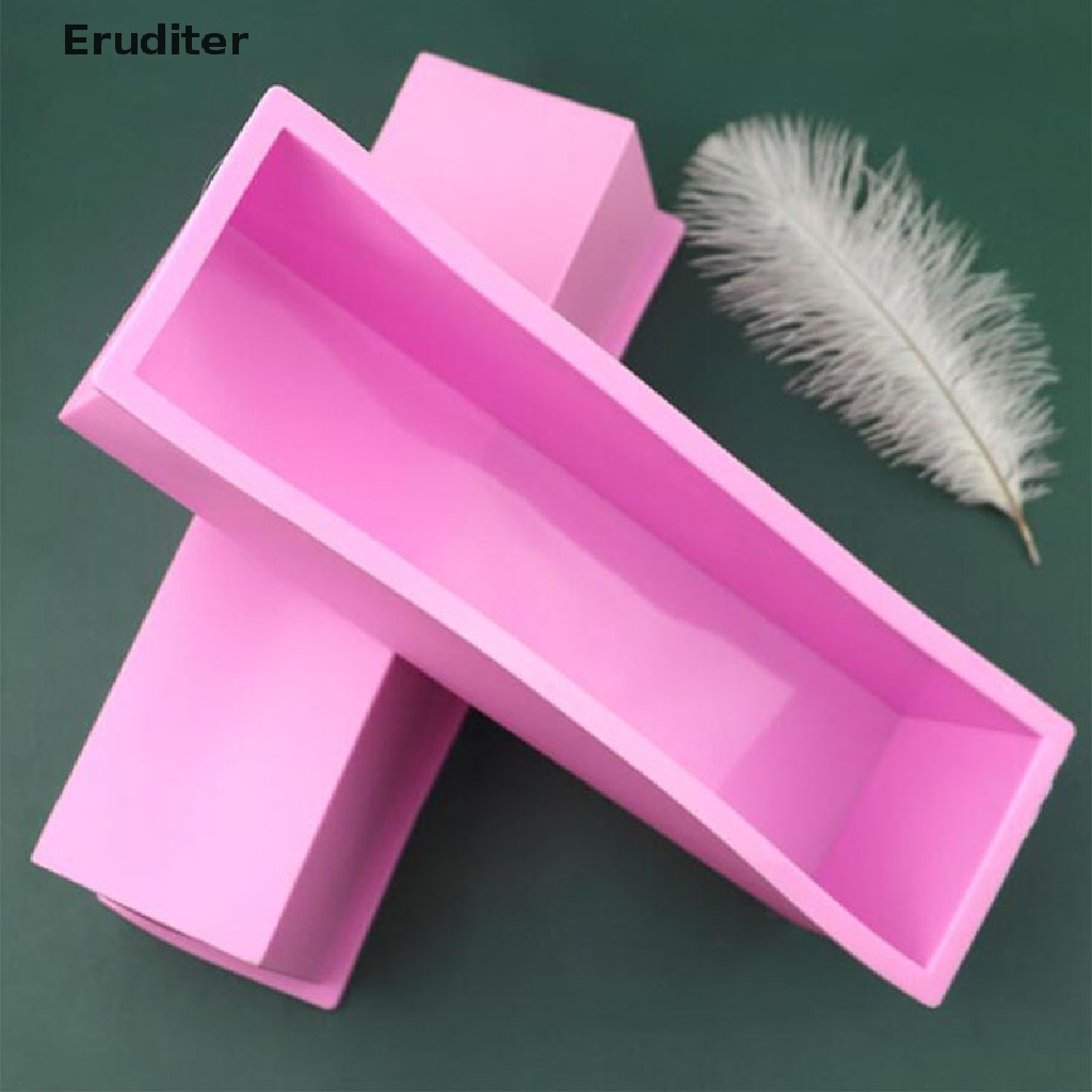 eruditer-แม่พิมพ์ซิลิโคน-ทรงสี่เหลี่ยมผืนผ้า-1200-กรัม-สําหรับทําสบู่