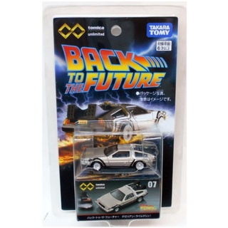 Tomica Premium unlimited 07  BACK TO THE FUTURE TIME MACHINE