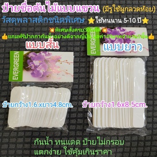 ภาพหน้าปกสินค้าป้ายชื่อต้นไม้กันน้ำ100ชิ้น👍พลาสติกอ่อนเหนียว โดดแดดไม่กรอบแตก สุดคุ้มใช้ทน5ปีถึง10ปี👍⭐สวนใดที่ชอบป้ายใช้งานทนๆแนะนำครับ ที่เกี่ยวข้อง