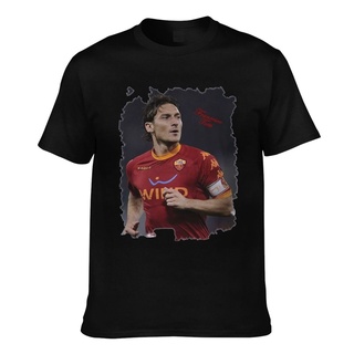 เสื้อยืดแขนสั้น พิมพ์ลาย Francesco Totti Daily สําหรับผู้ชาย