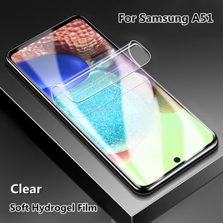 ฟิล์มไฮโดรเจล เหมาะสำรับ SAMSUNG Galaxy A51 / SAMSUNG Galaxy A71 / SAMSUNG Galaxy A81 / SAMSUNG Galaxy A91 ฟิล์มนุ่มใหม่ คุณภาพสูง อุปกรณ์กันรอยหน้าจอ