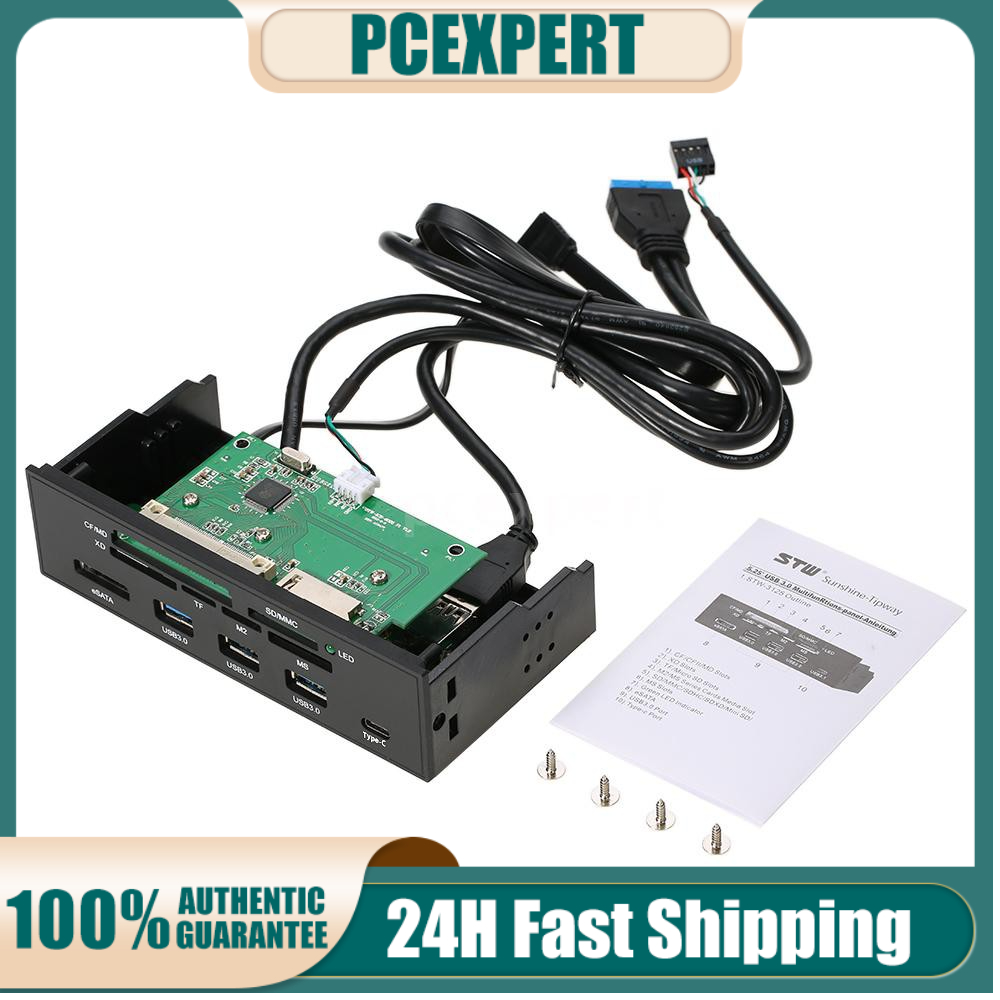 PCER STW 5.25" Internal Card Reader Media Multi