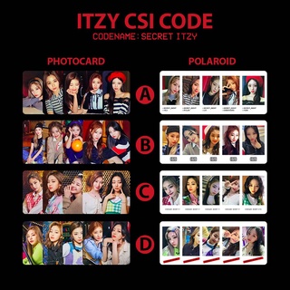 โฟโต้การ์ด ITZY CSI Code Secret Premium Chaeryeong Lia Ryujin Yuna