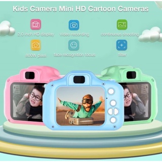 cherry กล้องถ่ายรูปสำหรับเด็ก ถ่ายรูป ถ่ายวีดีโอ ได้จริง  กล้องดิจิตอล Digital Camera kids