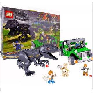 ตัวต่อเลโก้จีน 818 No.82029 ชุด Jurassic World Indoraptor จำนวน 277 ชิ้น ของสะสม