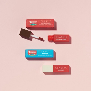 [ พร้อมส่ง-ขายส่ง ]ETUDE X Loacker CLASSIC VANILLA, NAPOLITANER  SWEET LAYER TINT ของแท้ ราคาไม่แพง