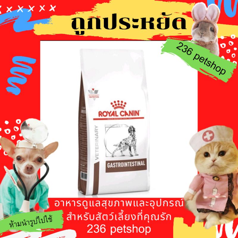 royal-canin-gastrointestinal-2-kg-อาหารสำหรับสุนัขโต-ถ่ายเหลว-การย่อย-ดูดซึมอาหารผิดปกติ-2-kg