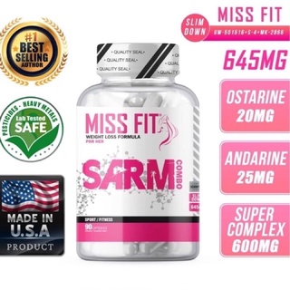 ภาพหน้าปกสินค้าSarm Combo Miss Fit 645mg 90cap ที่เกี่ยวข้อง