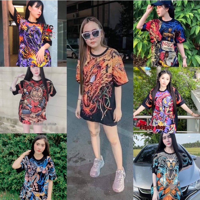 เสื้อยืดพิมพ์ลายovp-รุ่นใหม่ล่าสุด-เลือกลายได้เลยจ้า-ขายดี