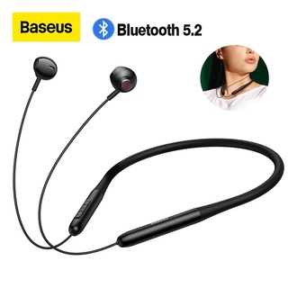 ภาพหน้าปกสินค้าBaseus P1 Neckband Earphone Bluetooth 5.2 Magnetic Adsorption Wireless Headphone Hanging Neck In-Ear Hifi Music Game Sports Earbud ที่เกี่ยวข้อง