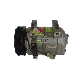 คอมแอร์ กีกิร้อยข้างวอลโว่ร่องPKแปะท้าย (ใหม่12V) Gigi Compressor Volvo