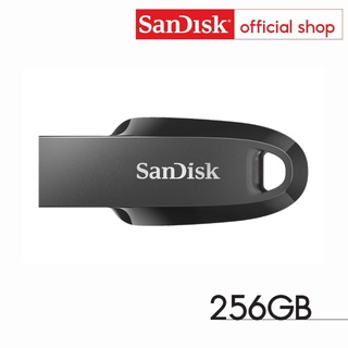 ภาพขนาดย่อสินค้าSanDisk Ultra Curve USB 3.2 Gen1 256GB Flash Drive (SDCZ550-256G-G46, Black)