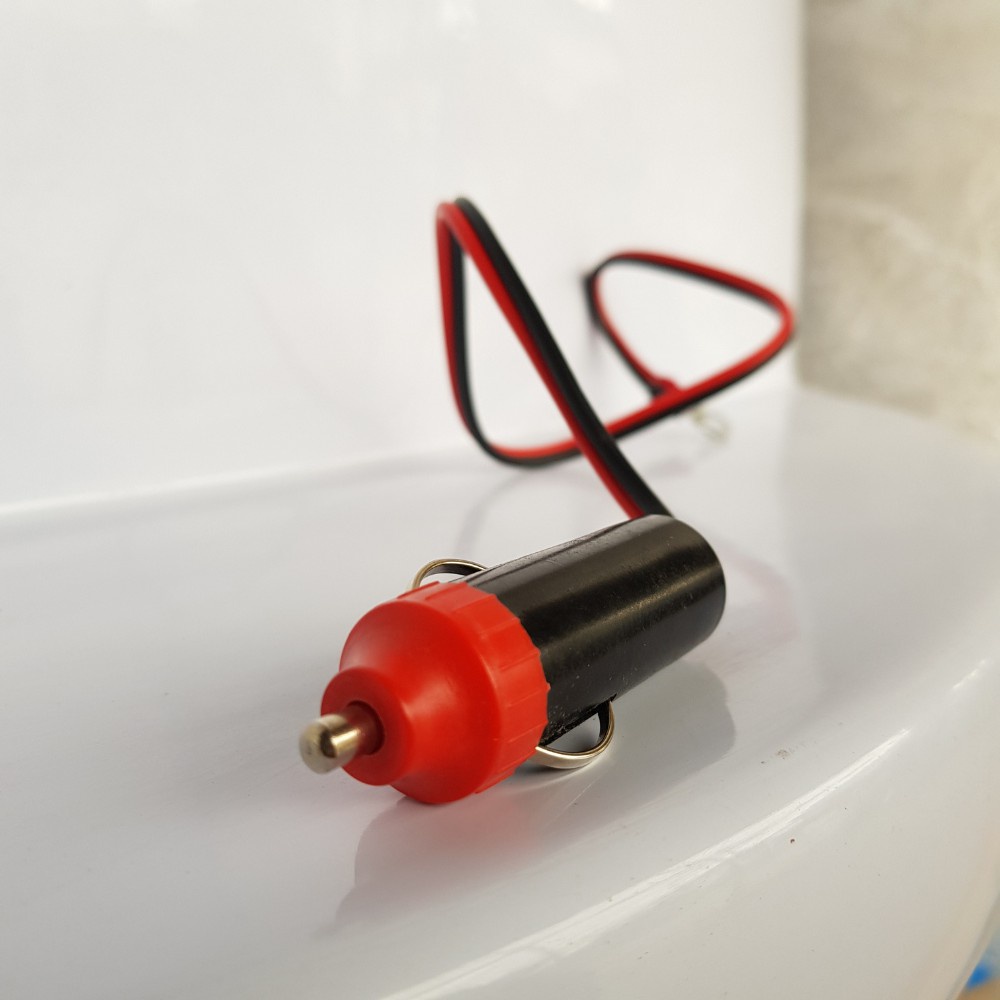 ปลั๊กเสียบ-ปลั๊กในรถยนต์-ตัวผู้-12v-แบบเสียบ-ที่จุดบุหรี่-ขั้วแบตเตอรี่รถยนต์-หัวแดง-ดำ-diy-5-ชิ้้น-ใบกำกับภาษี