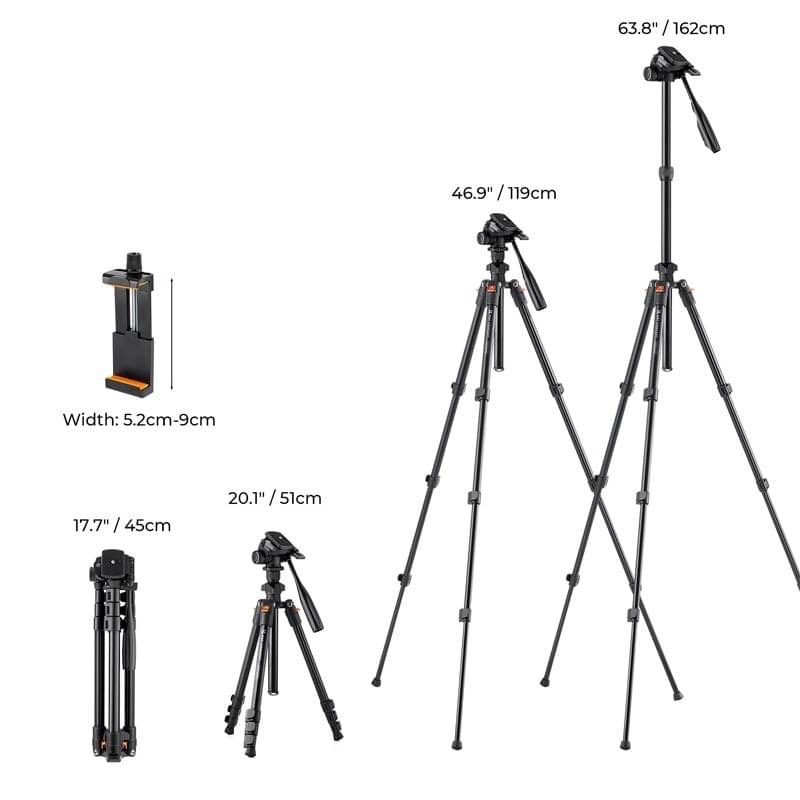 k-amp-f-concept-kf09-115-aluminum-tripod-k234a0-video-head