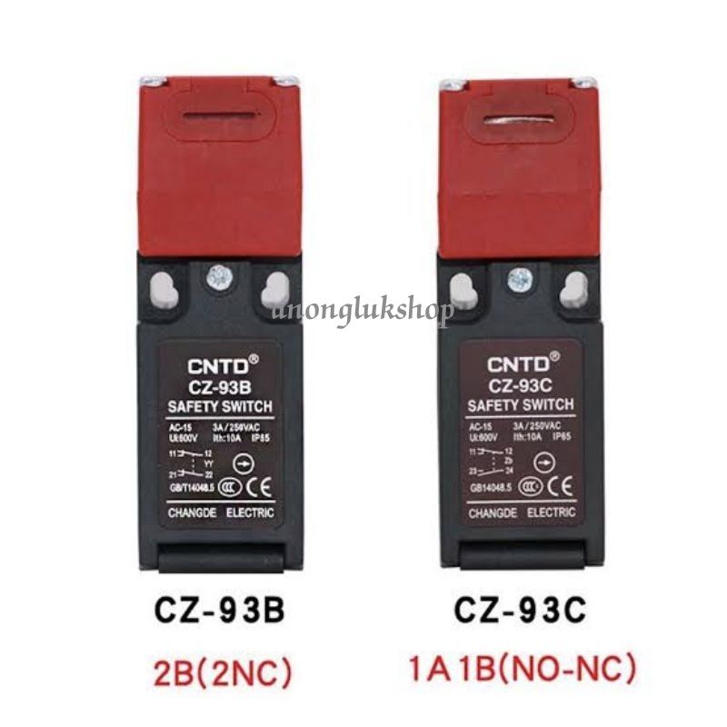 cz-93b-cz-93c-safety-key-interlock-switch-เซฟตี้สวิตช์-สินค้าพร้อมส่ง