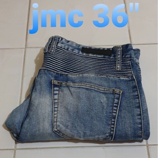 ยีนส์ไบเกอร์ยี่ห้อ jmc เอว 36 นิ้ว