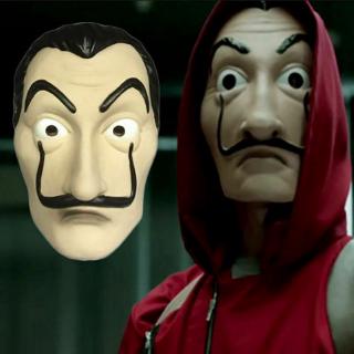 หน้ากากคอสเพลย์ La Casa De Papel Money Heist Salvador Dali