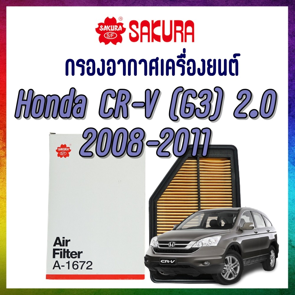 BMC 07-12 Honda CR-V III 2.0 Replacement Panel Air Filter main image 0