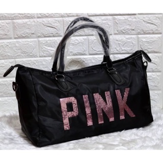 Victorias Secret PINK กระเป๋าสไตล์กระเป๋าเดินทาง หรือสะพายไปเล่นฟิตเนส