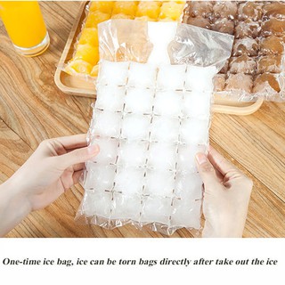 bestprice1920 10pcs / pack ถุงทำน้ำแข็งทิ้ง Ice Cube Tray Mold