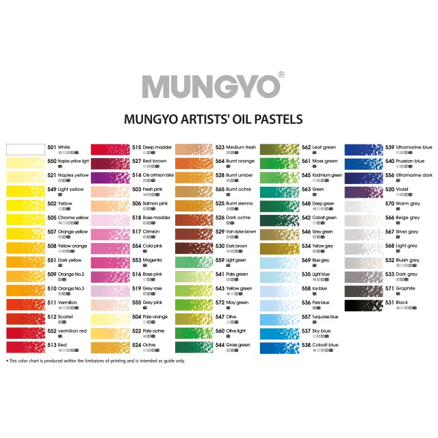 mungyo-สีชอล์ค-soft-oil-wooden-soft-oil-pastel-wooden