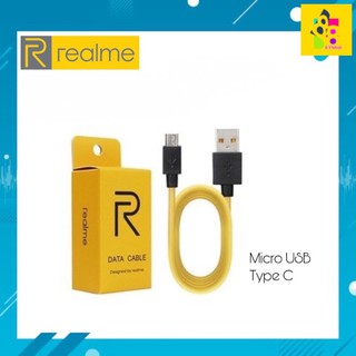 สายชาร์จRealme Micro usb สายชาร์จType C Data cable Fast charge ใช้ได้กับรุ่น เรียวมี​​5/​ 5i, 5S/Realme​ C2/C3/C17/C1