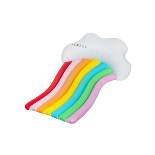 Float Me Summer Inflatable Rainbow Cloud Lounger แพลอยน้ำรูปก้อนเมฆ สายรุ้ง