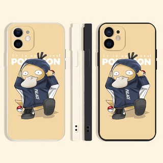 Psyduck เคสไอโฟน 13 12 11 pro max Pokémon promax เคส X  Xr Xs 7 8 plus se2020 8พลัส iPhone 13 case นิ่ม