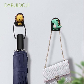 Dyruidoj1 ตะขอแขวนประตูมัลติฟังก์ชั่นลายการ์ตูนสําหรับแขวนตกแต่งภายในรถยนต์