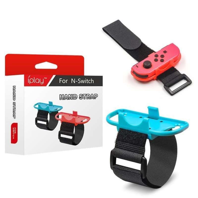 ภาพหน้าปกสินค้าIPlay Hand Strap for Nintendo Switch (Hand Strap)(Hand Straps)(Hands Strap)(สายรัดมือ)(สายรัดมือ switch) จากร้าน tigergames บน Shopee