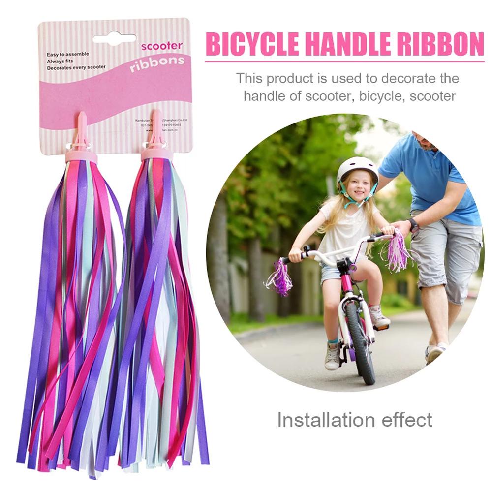 MALCOLM Bike Streamer Rainbow ขนาด 30 ซม. สีสันสดใส สำหรับเด็ก | Shopee ...