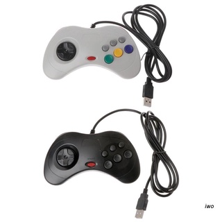 ภาพหน้าปกสินค้าiwo  USB Classic Gamepad Controller Wired Game Controller Joypad for Sega Saturn PC ที่เกี่ยวข้อง