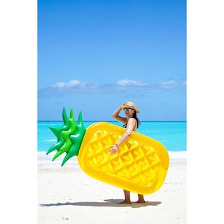 สินค้า ห่วงยาง Big Size รูปสับปะรด Pineapple 193 cm. (สีเหลือง)