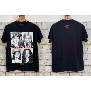 เสื้อยืดผ้าฝ้ายเสื้อวง BLACKPINK LOVE SICK GIRLS รับประกันแท้ 100% จาก YG USAL XL  XXL 3XL เกาหลี