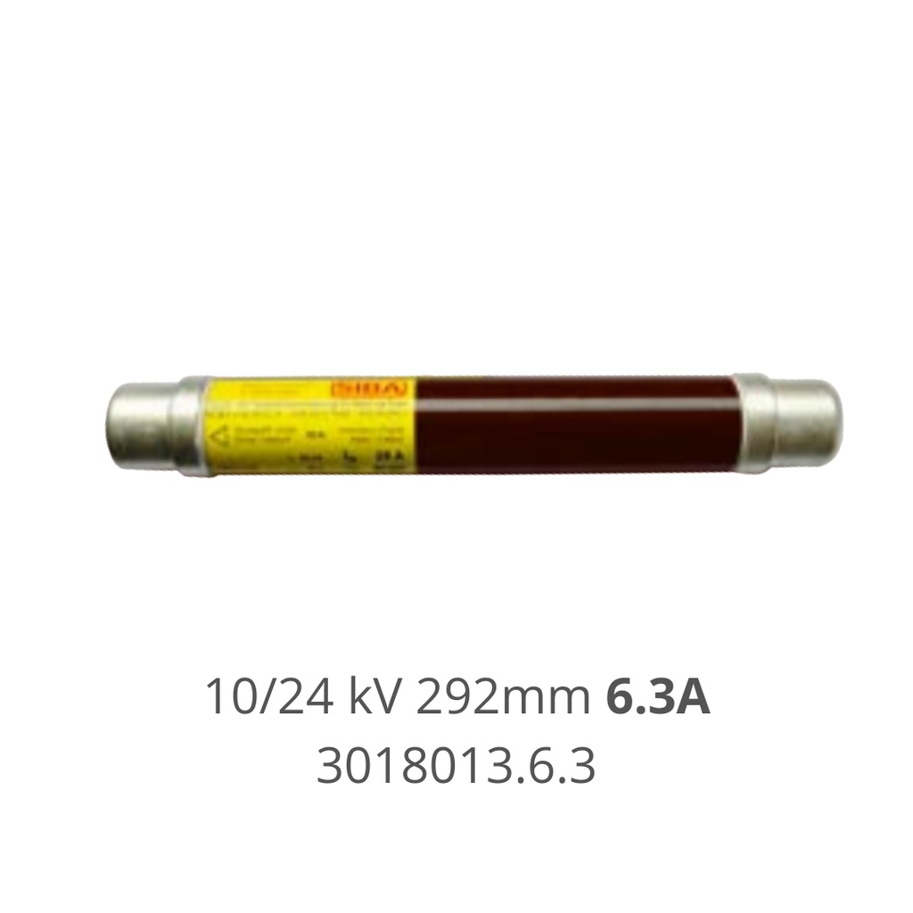 hv-fuse-10-24-kv-292mm-6-3a-siba-ฟิวส์แรงดันสูง-high-voltage-fuse-3018013-6-3